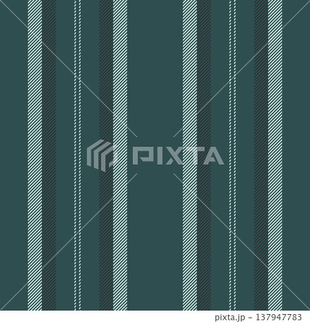 Coloured fabric vertical pattern, row texture lines stripe. Fade background textile seamless vector in dark slate gray and light colors. Coloured fabric vertical pattern, row texture lines stripe. Fade background textile seamless vector in dark slate gray and light colors. 137947783