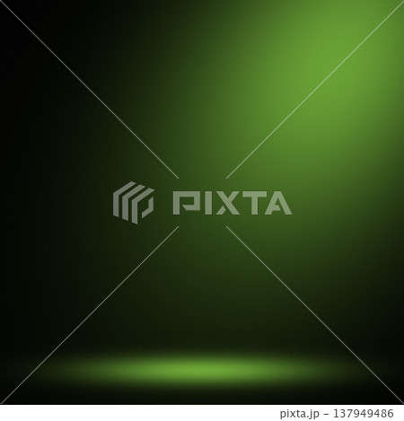 Green Spotlight Glow Green Spotlight Glow 137949486