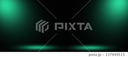 Cyan Banner Light 137949515