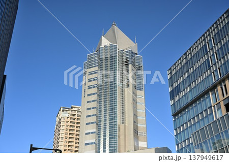 新潟市中央区のランドマークNEXT21(新潟県新潟市中央区) 新潟市中央区のランドマークNEXT21(新潟県新潟市中央区) 137949617