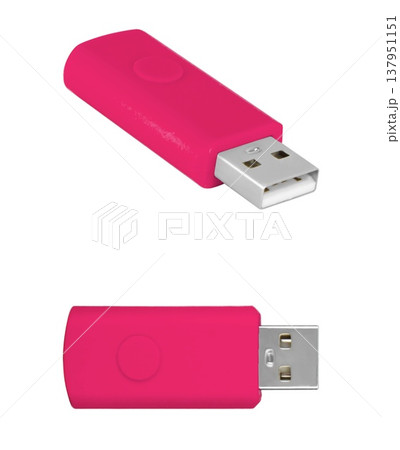 USB flash drive, external drive, on a white background USB flash drive, external drive, on a white background 137951151