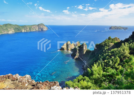 小笠原諸島 父島 長崎展望台 小笠原諸島 父島 長崎展望台 137951378