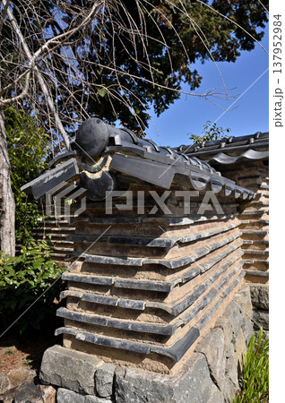 岩槻散歩:愛宕神社 築地塀 岩槻散歩:愛宕神社 築地塀 137952984