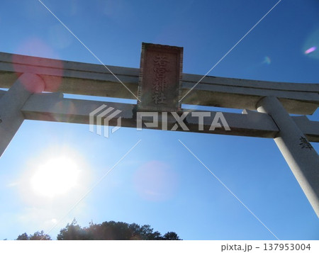 若宮神社　鳥居 137953004