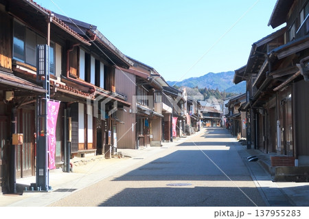 恵那市岩村町の町並み 137955283
