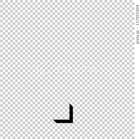 Black 3D letter "." with shadow design, shadowed black letter "." typography material, black letter expressed in 3D. Black 3D letter "." with shadow design, shadowed black letter "." typography material, black letter expressed in 3D. 137955804