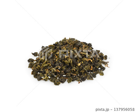 Dry tea leaves Dry tea leaves 137956058
