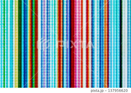 abstract colorful digital glitch screen texture with vertical lines and pixel interference abstract colorful digital glitch screen texture with vertical lines and pixel interference 137956620
