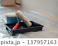 Painting Tools Ready for Home Renovation 137957163