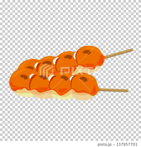 mitarashi dango 的矢量圖 mitarashi dango 的矢量圖 137957701