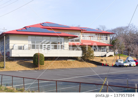茨城県つくば市牛久沼外周の風景2026年3月 137957884