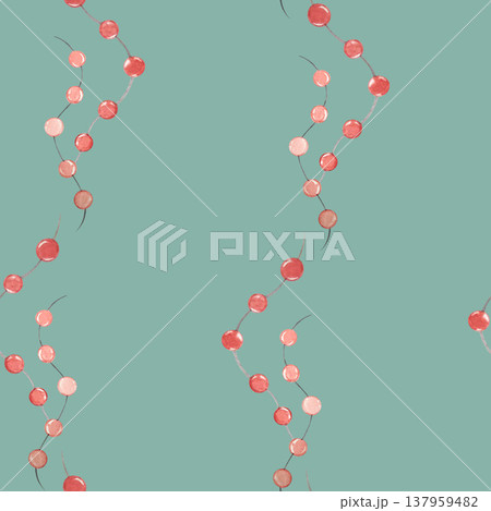 bead seamless pattern watercolor 137959482