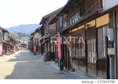 岩村城下町の町並み 137959786