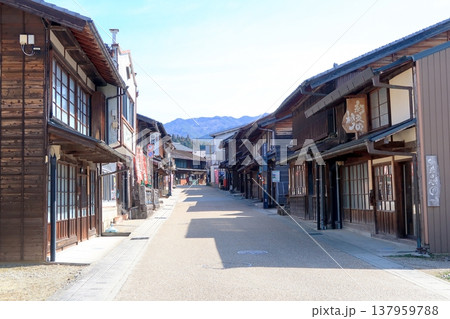岩村城下町の町並み 岩村城下町の町並み 137959788