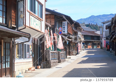 岩村城下町の町並み 岩村城下町の町並み 137959789