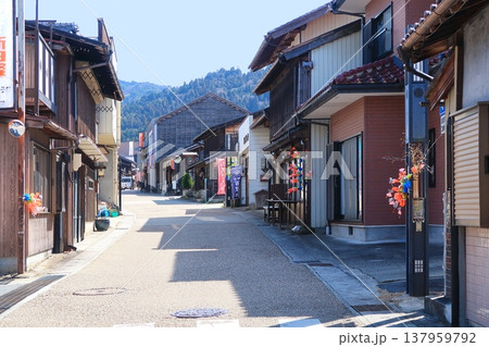 岩村城下町の町並み 岩村城下町の町並み 137959792