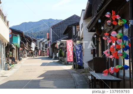 岩村城下町の町並み 岩村城下町の町並み 137959793