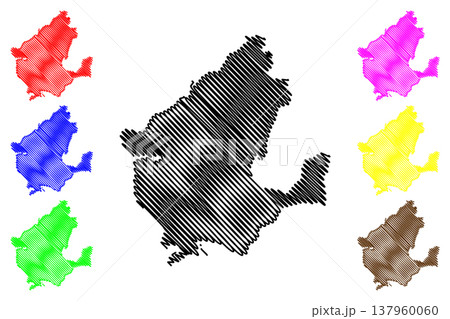 Tasinge island (Kingdom of Denmark) map vector illustration, scribble sketch Tasinge map Tasinge island (Kingdom of Denmark) map vector illustration, scribble sketch Tasinge map 137960060