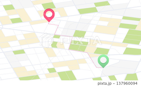 New pin location. We have moved new office icon location. Address move change location announcement business home map. Isometric vector illustration 137960094