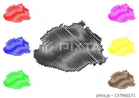 Viti Levu island (Melanesia, Republic of Fiji) map vector illustration, scribble sketch Viti Levu map Viti Levu island (Melanesia, Republic of Fiji) map vector illustration, scribble sketch Viti Levu map 137960271