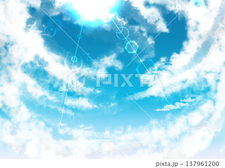 いろいろな時間帯の空 いろいろな時間帯の空 137961200