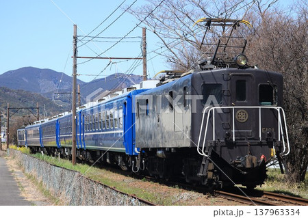 大井川鉄道 E10形×12系客車 大井川鉄道 E10形×12系客車 137963334