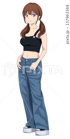 カジュアルな女性 137963569