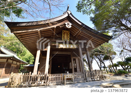 志賀海神社 福岡市東区 志賀島 海の中道の展望良し 志賀海神社 福岡市東区 志賀島 海の中道の展望良し 137963872