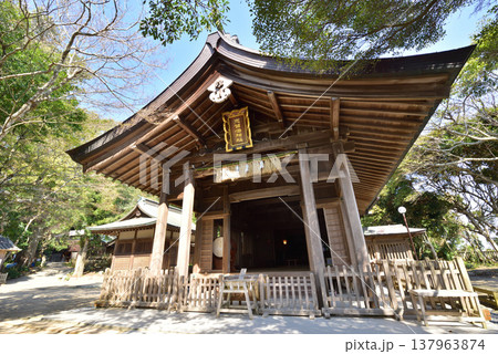 志賀海神社 福岡市東区 志賀島 海の中道の展望良し 志賀海神社 福岡市東区 志賀島 海の中道の展望良し 137963874