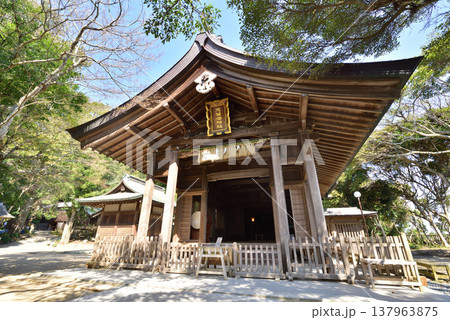 志賀海神社 福岡市東区 志賀島 海の中道の展望良し 志賀海神社 福岡市東区 志賀島 海の中道の展望良し 137963875