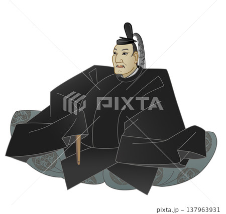 参議雅経のイラスト 137963931