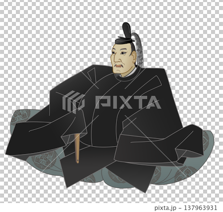 参議雅経のイラスト 137963931