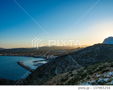 Cape San Antonio, Javea coast town, Spain 137965258