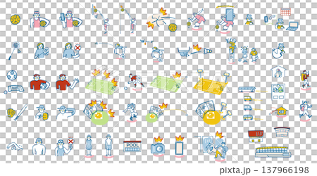 一系列實用圖標,形象化地展示了學校社團活動向當地社區過渡過程中涉及的規則和挑戰。 一系列實用圖標,形象化地展示了學校社團活動向當地社區過渡過程中涉及的規則和挑戰。 137966198