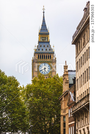 Big Ben in Westminster, London England UK 137966303