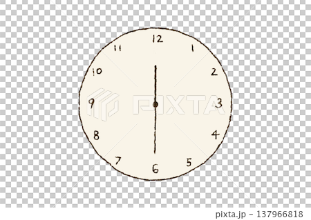 時計 12:30 時計 12:30 137966818