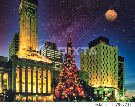 ブリスベンの真夏のクリスマスの絶景 ブリスベンの真夏のクリスマスの絶景 137967233