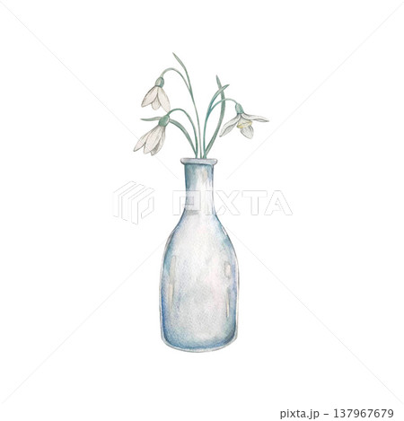 flower bouquet watercolor flower bouquet watercolor 137967679