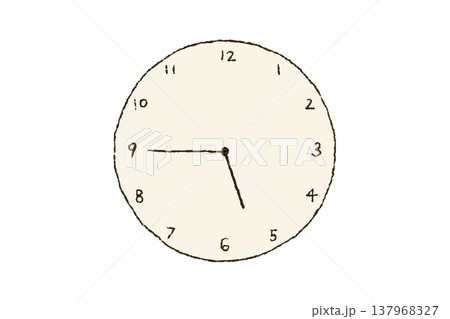 時計　5:45 137968327
