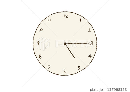時計　5:15 137968328