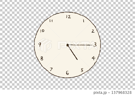 時計　5:15 137968328