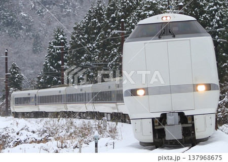 北陸本線 特急電車 北陸本線 特急電車 137968675