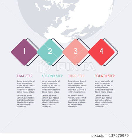 Vector info graphics for your business presentations. Can be used for website layout, numbered banners, diagram, horizontal cutout lines, web design. Vector info graphics for your business presentations. Can be used for website layout, numbered banners, diagram, horizontal cutout lines, web design. 137970979