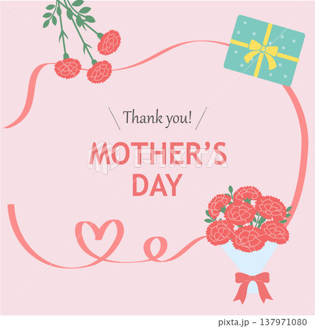 母の日バナーイラスト カーネーションのイラスト ロゴ シンプルでかわいいイラスト 母の日バナーイラスト カーネーションのイラスト ロゴ シンプルでかわいいイラスト 137971080