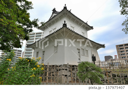 大分県 「府内城」 櫓と石垣 大分県 「府内城」 櫓と石垣 137975407