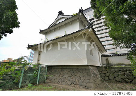 大分県 「府内城」 櫓と石垣 大分県 「府内城」 櫓と石垣 137975409