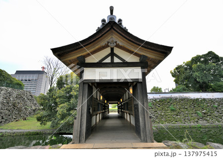 大分県 「府内城」 櫓と石垣 大分県 「府内城」 櫓と石垣 137975415