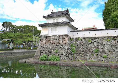 大分県 「府内城」 櫓と石垣 大分県 「府内城」 櫓と石垣 137975423