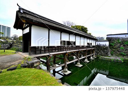 大分県 「府内城」 櫓と石垣 大分県 「府内城」 櫓と石垣 137975448