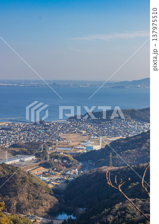 蒲郡市の街並み(愛知県) 137975510